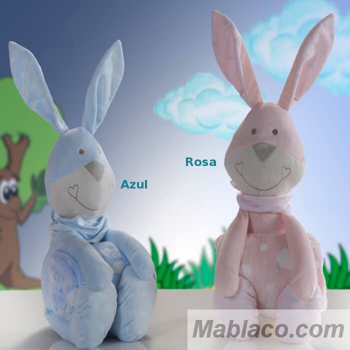 Baby conejos de peluche peluche manta pañuelo de sueño juguetes para chicas jóvenes 