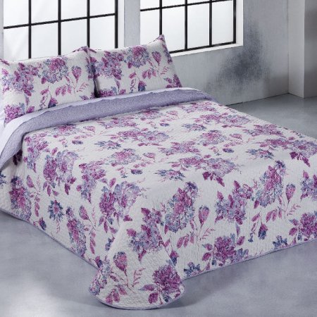 Colcha Bouti Reversible Valeria - cojines de cama