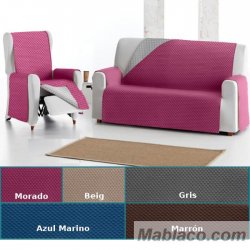 Cubre sofa Práctica Reversible Oslo