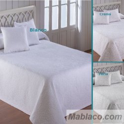 Colchas Jacquard Olimpia crema