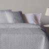 Colchas Jacquard Espiga  Gris