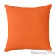 Cojin Loneta Liso 45x45 Naranja