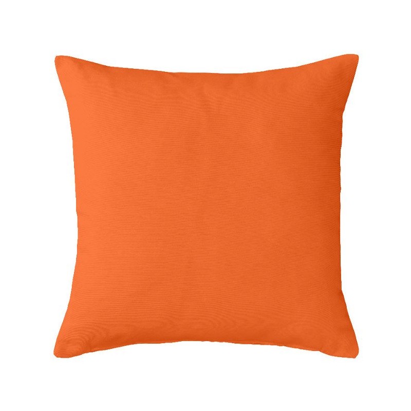 Cojin Loneta Liso 45x45 Naranja