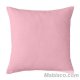 Cojin Loneta Liso 45x45 Rosa