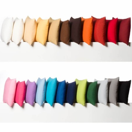 Cojin Loneta Liso 45x45