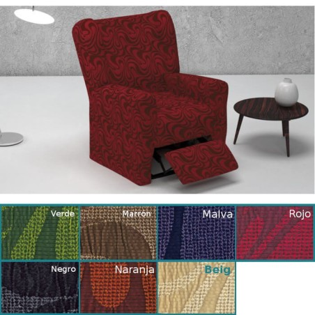 Funda de Sillón Relax Elástica Danubio Belmarti