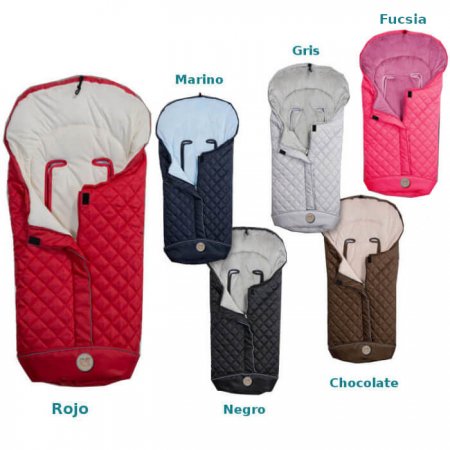 Saco de Invierno Polar para Sillas Paseo Universal Rombos - carro bebe