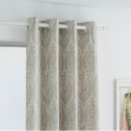 Cortina Otawa con Ojales Beige