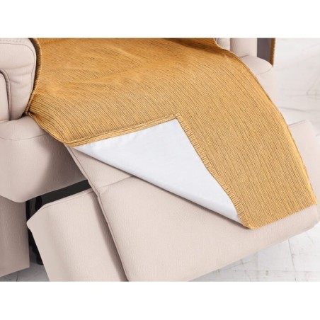 Cubre Sofá Chaise Longue Loira Detalle Tejido