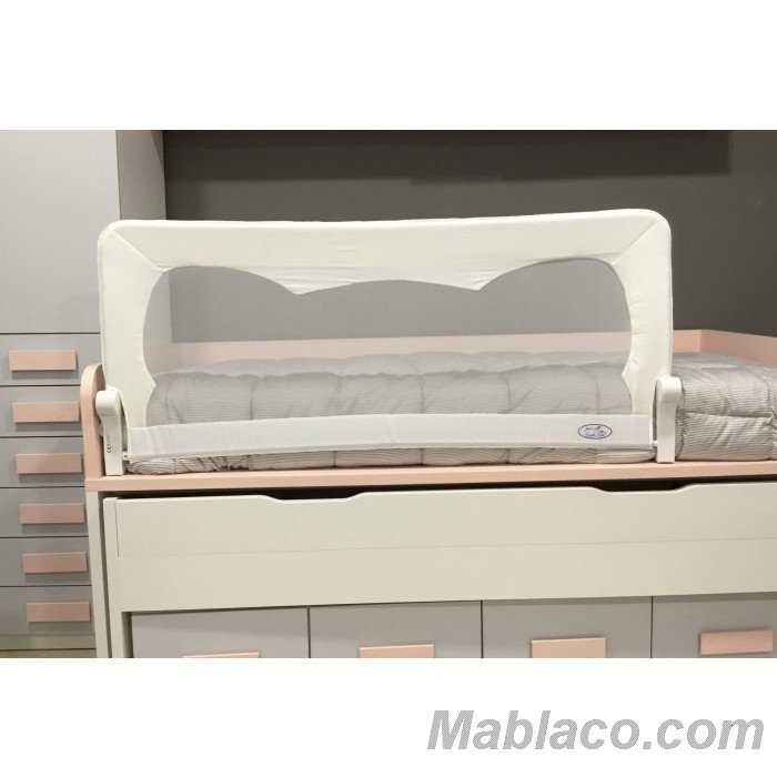 Oferta Barrera lateral camas incluidas nido y compacta Blanca desde 36,88€
