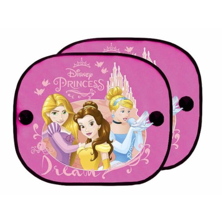 Parasol Coche Niña Princesas Pack 2