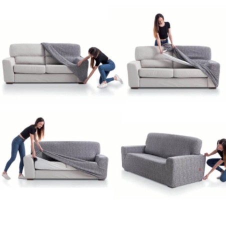 Colocación Funda de Sofá elástica Teide Belmarti 1 pieza