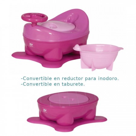 Orinal Evolutivo Pilot Fucsia - de bebé