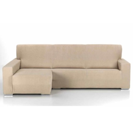 Funda Sofá Chaise Longue Bielástica Milán Belmartí Brazo Largo Lado Izquierdo