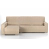 Funda Sofá Chaise Longue Bielástica Milán Belmartí Brazo Largo Lado Izquierdo Funda Sofá Chaise Longue Bielástica Milán Belmartí Brazo Largo Lado Izquierdo