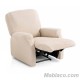 Funda de Sillón Relax Pies Juntos Bielástica Chenilla Elegant Belmarti