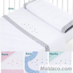 Bisoo Sabanas Carro Bebe 40x90 - Sabanas Bajeras Impermeables para Carrito  Capazo Cochecito - Fundas Protectoras Ajustables 100% Algodon Jersey