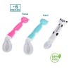 Cuchara Silicona Bebé Pack 2 Panda Cuchara Silicona Bebé Pack 2 Panda
