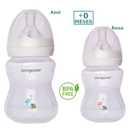 Biberón Anticólico 180 ml Pajarito