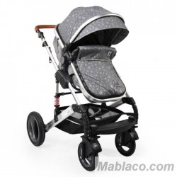 Carrito de bebé Gala Premium Gris con saquito