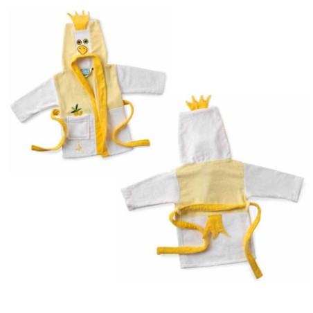 Albornoz Terciopelo Infantil Chick Ajuar