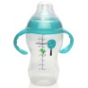 Biberón Anticólico 300 ml Tiki cuello ancho Azul