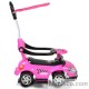 Triciclo evolutivo para niños Paradise Cartoon Toy Car Rosa