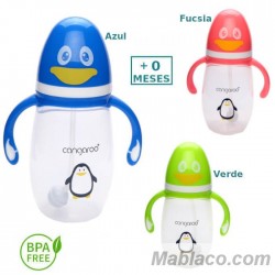 Biberón Anticólico 300 ml Pingüino