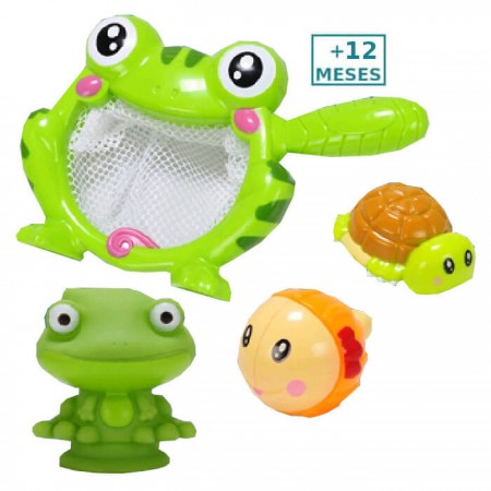 Juguete de Baño Frog and Friends - animales para niños