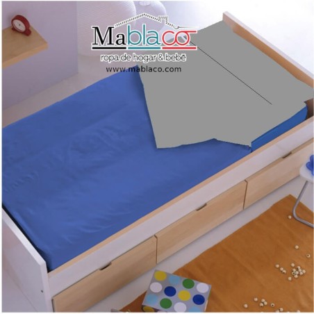 Saco Nórdico Coralina Invierno Azulón - Gris Claro