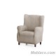 Funda de Sillón Orejero Bielástica Roc Beige Oscuro