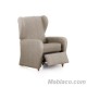 Funda de Sillón Relax Bielástica Roc Beige Oscuro