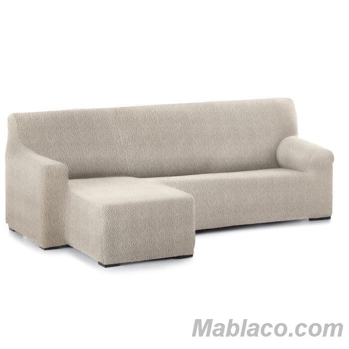 Funda Sofá Relax Chaise Longue Izquierdo Corto (250-360 cm) Granate ROC