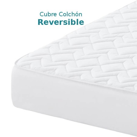 Cubre Colchón Reversible Nube Belnou