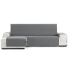 Cubre Chaise Longue Chenilla Mid Gris Oscuro Izquierda