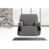 Funda Sofá Lazos Chenilla Mid Gris Oscuro