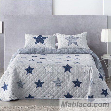 Colcha edredon bouti reversible cama de 90 termosellado ultimo en oferta