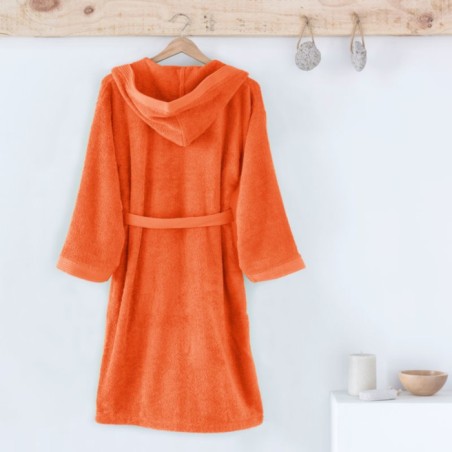 Albornoz Infantil Nemo con Capucha Naranja