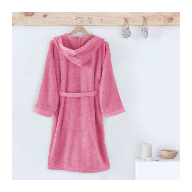 Albornoz Infantil Nemo con Capucha Rosa Albornoz Infantil Nemo con Capucha Rosa