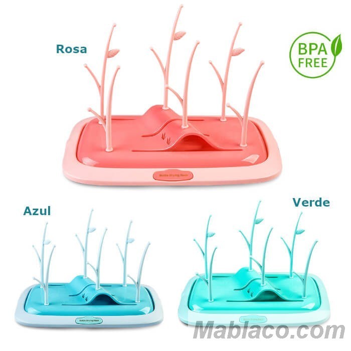 Escurre Biberones y Tetinas Rack Coral por solo 10€