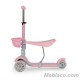 Patinete Infantil Bubblegum con Luz en las ruedas Rosa