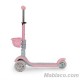 Patinete Infantil Bubblegum con Luz en las ruedas rosa