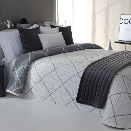 Colcha Jacquard Reversible Damir Reig Marti Gris