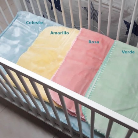 Manta Lisa Terciopelo Bebé Royal