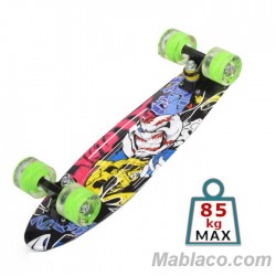 Skateboard 22" Graffiti LED