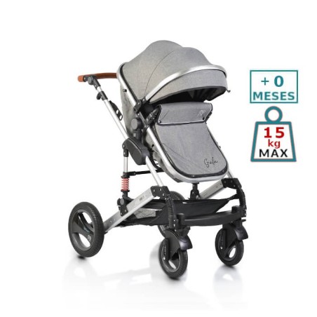 Carro de bebé Gala Gris oscuro