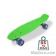 Monopatín Skateboard 22" Spice LED Verde