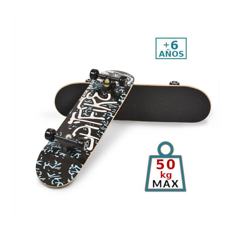 Monopatín Skateboard 31" Azul