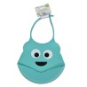 Babero Nugget silicona con bolsillo Verde Agua