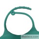 Babero Nugget silicona con bolsillo Verde Agua